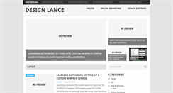Desktop Screenshot of design-lance.com