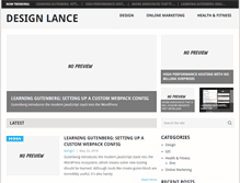 Tablet Screenshot of design-lance.com